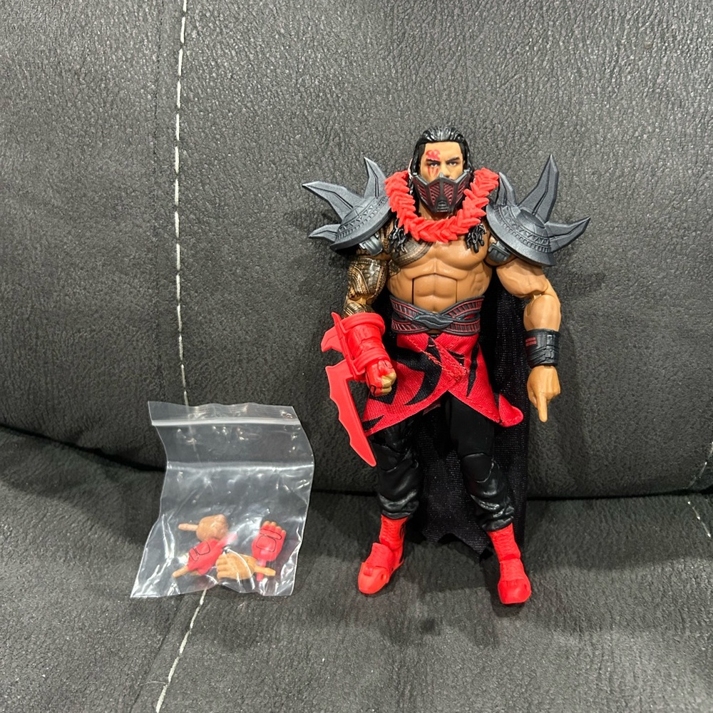Roman Reigns as Shredder WWE/TMNT crossover elite!! Target exclusive!! RARE!